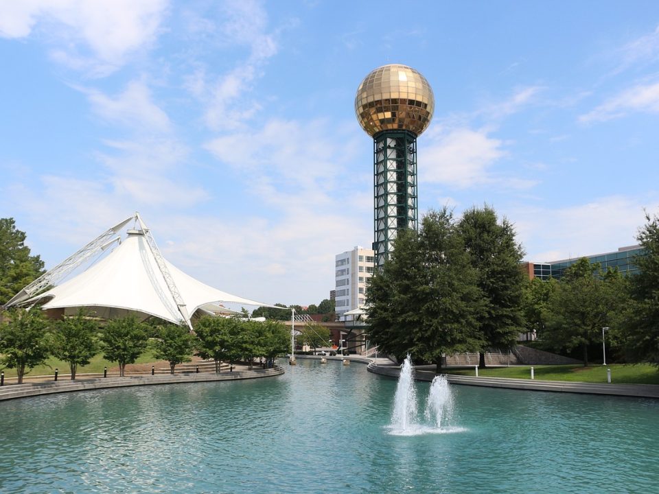 A Scenic View Of Downtown Knoxville, Tennessee, Highlighting Its Appeal As A Top Relocation Destination In 2024